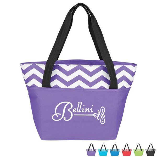 Summit Chevron Cooler Tote