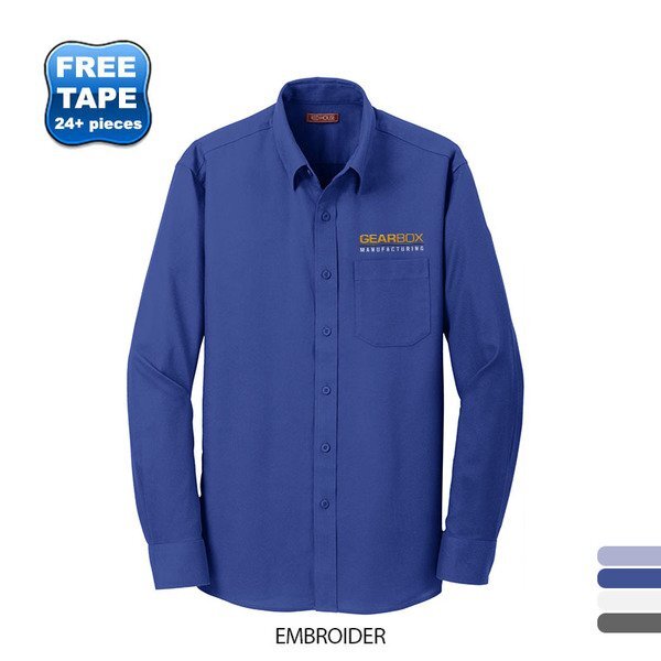 Red House® Diamond Dobby Non-Iron Cotton Men's Shirt