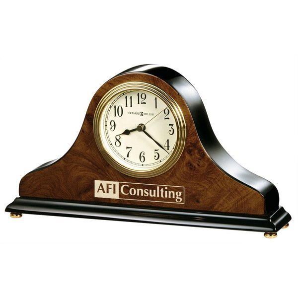 Howard Miller® Baxter Walnut Clock
