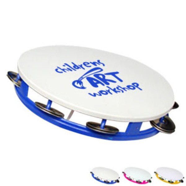 Plastic Tambourine, 8"