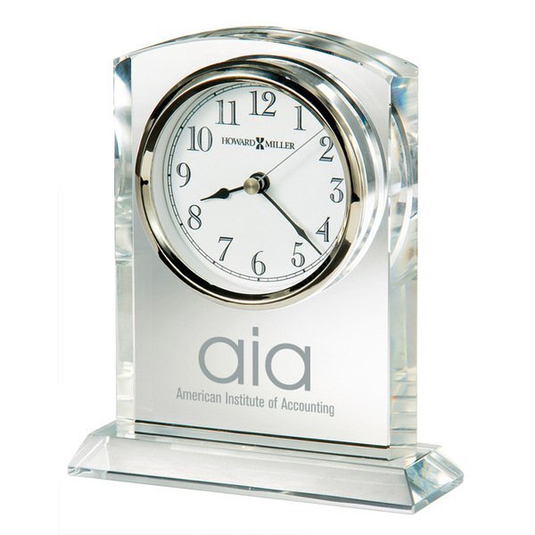 Howard Miller® Flaire Crystal Clock