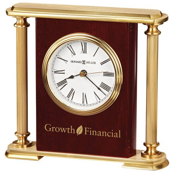 Howard Miller® Rosewood Encore Bracket Clock