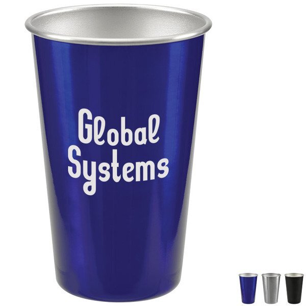 Stainless Steel Pint, 16oz.