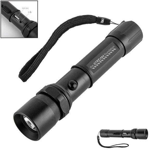 Basecamp® Explorer Powerbank Flashlight, 2200 mAh