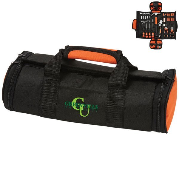 Foldable ColorBurst 45-Piece Tool Set