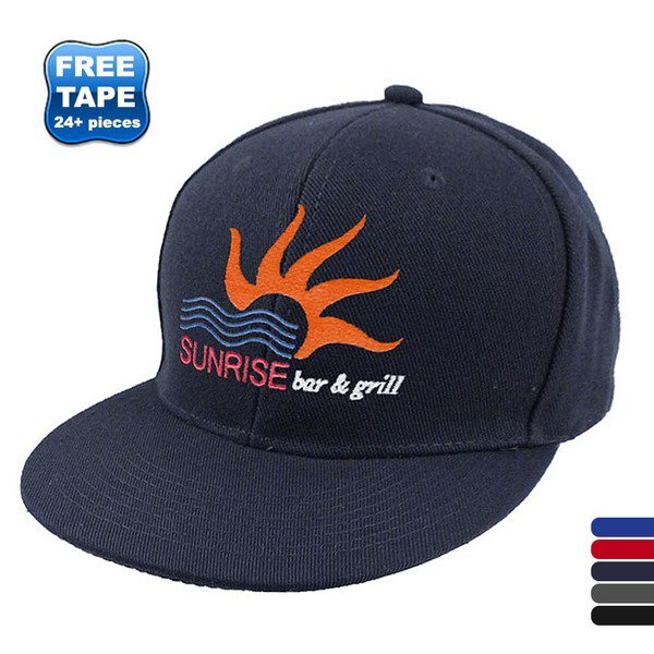 Flat Bill Acrylic Urban Constructed Cap