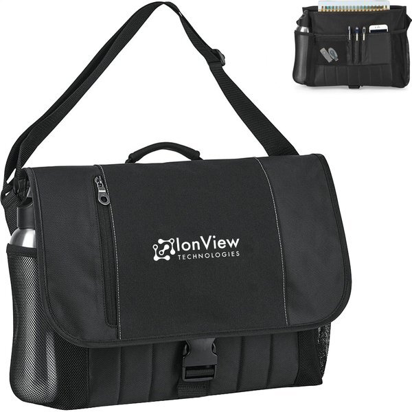 Baylor 600D Traditional Computer Messenger Bag