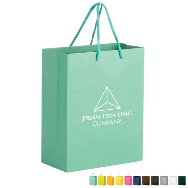 Matte Laminated Euro Tote Bag 8" x 10"