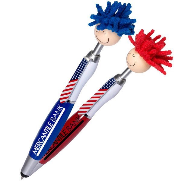 Patriotic MopTopper™ Screen Cleaner Stylus Pen