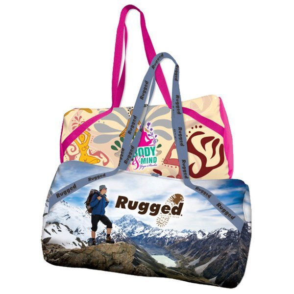 600D Polyester Barrel Duffel Bag, 20"