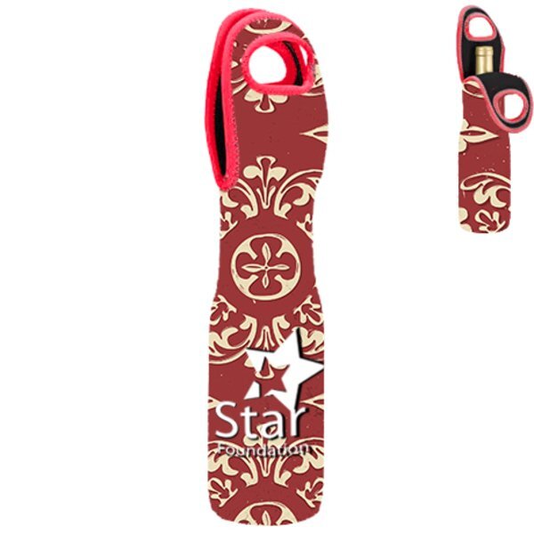 Single Bottle Neoprene Wine Tote Sleeve