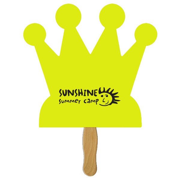 Crown Hand Fan