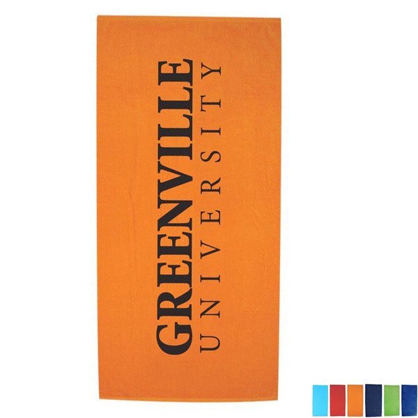 Express Colored Basic Weight Beach Towel, 10 lbs./doz
