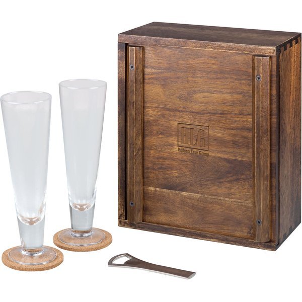 Pilsner Beer Gift Set for Two