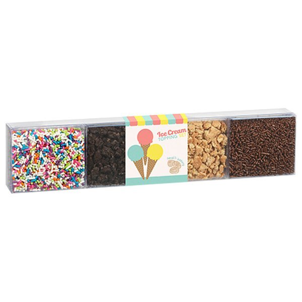 Four Way Ice Cream Topping Set