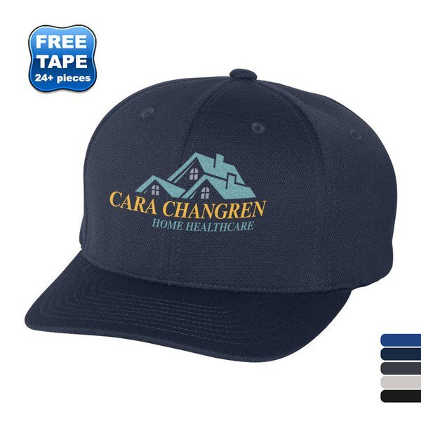 Flexfit® Cool & Dry Honeycomb Mesh Constructed Fitted Performance Cap