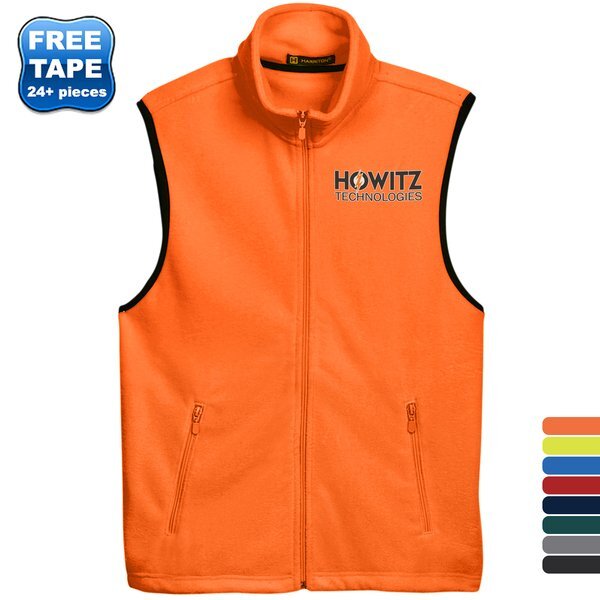 Harriton® Fleece Unisex Vest