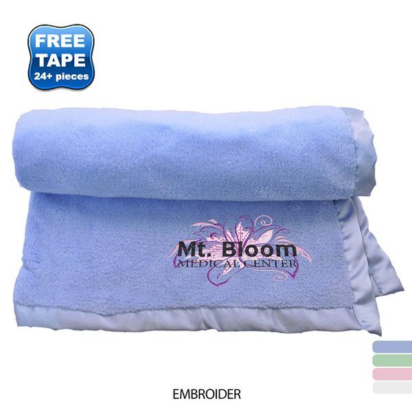 Deluxe Plush Baby Blanket, 30" x 40"