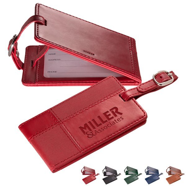 Charles Duo-Textured Luggage Tag