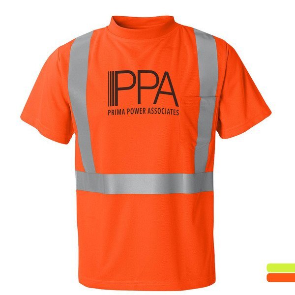ML Kishigo® High Viz Microfiber Men's Performance Safety Tee