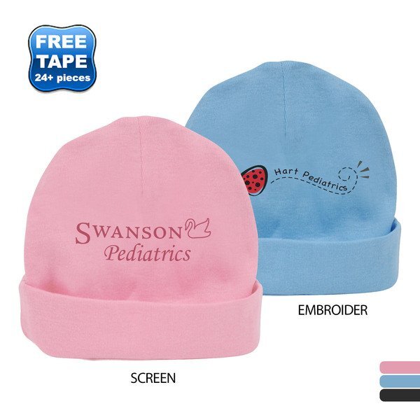 Rabbit Skins® Ringspun Cotton Infant Cap, Colors