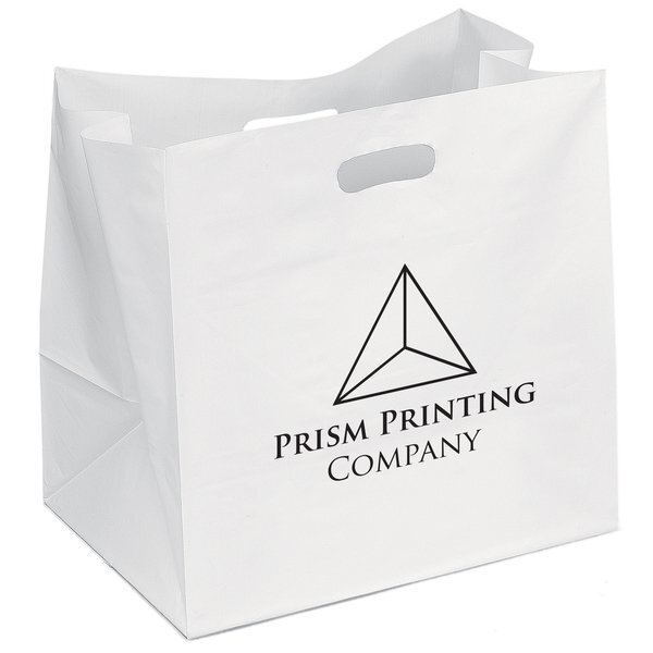 Carry Out Plastic Bag, 14" x 14"
