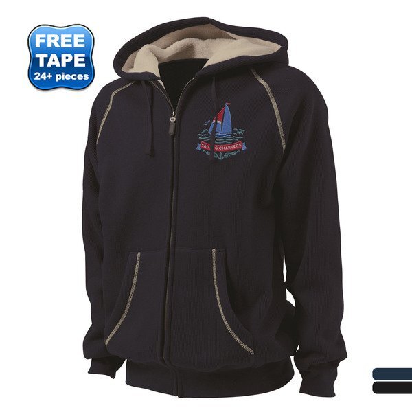 Charles River® Thermal Bonded Sherpa Men's Full Zip Hoodie