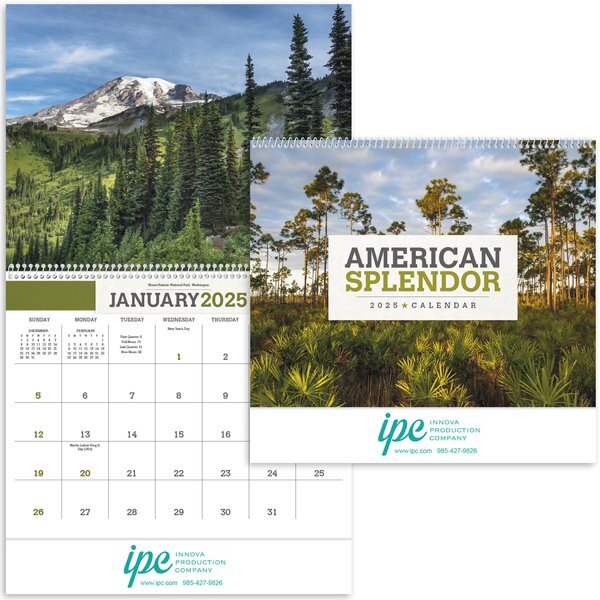 American Splendor Wall Calendar