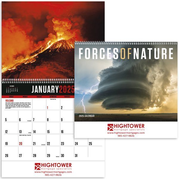 Forces of Natures Wall Calendar