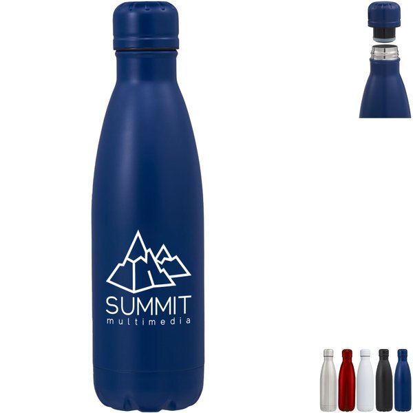 Atlantean Copper Vacuum Insulated Bottle; 17oz