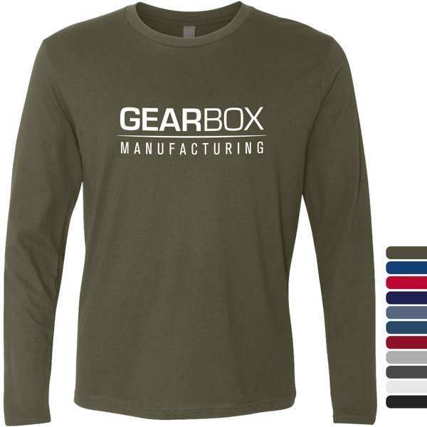 Next Level® Premium Cotton Men's Long Sleeve Fitted Tee
