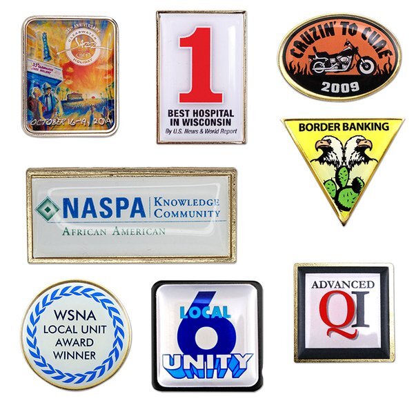 Epoxy Dome Lapel Pin, Fastest Service!