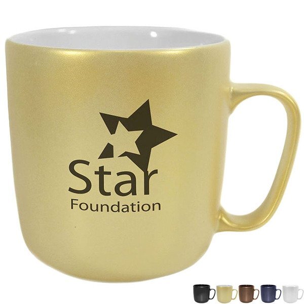Precious Metals Ceramic Mug, 18oz.