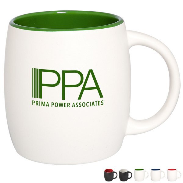 Matte Barrel XL Ceramic Mug, 20oz.