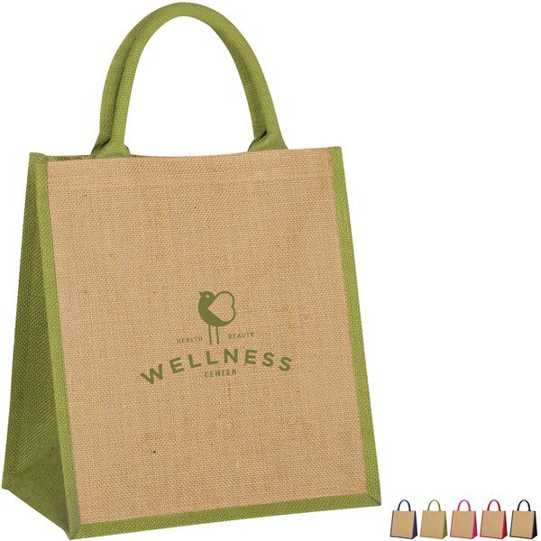 Escape Medium Jute Tote Bag