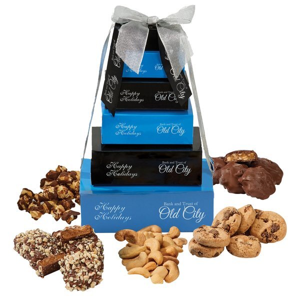 Six-Tier Custom Logo Treat Tower Assortment 2