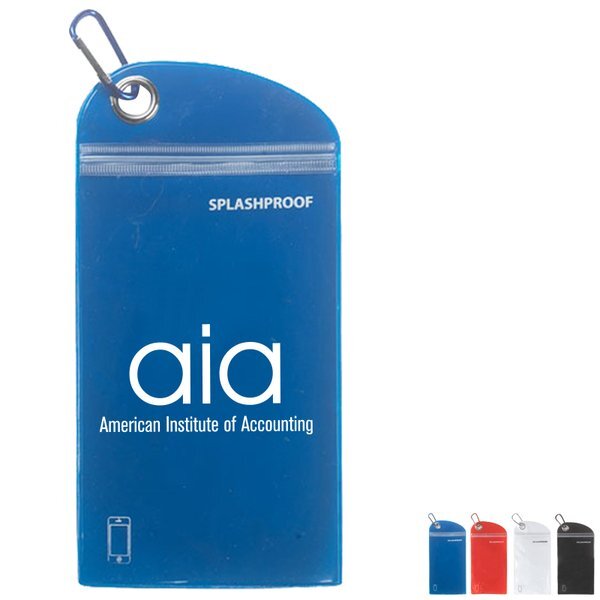 Splashproof Waterproof Pouch w/ Carabiner