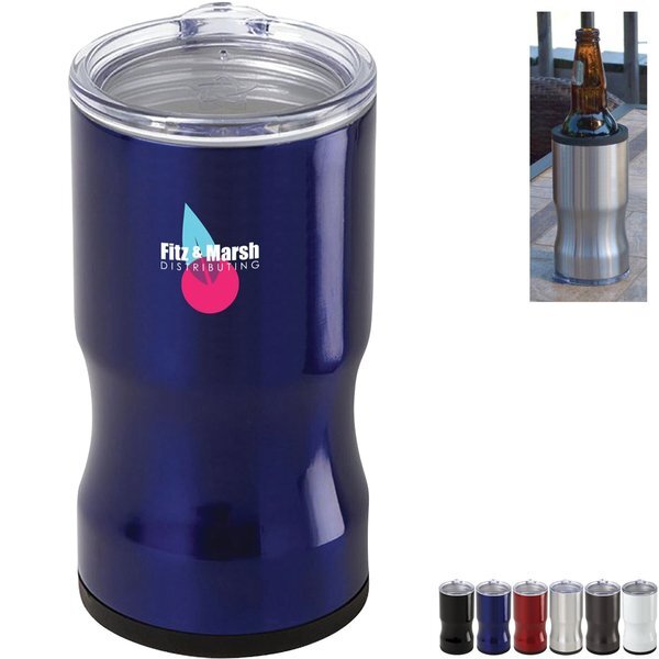 Arctix™ 3-in-1 Insulator Stainless Steel Travel Mug, 12oz