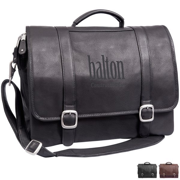 Willow Rock Leather Computer Briefcase