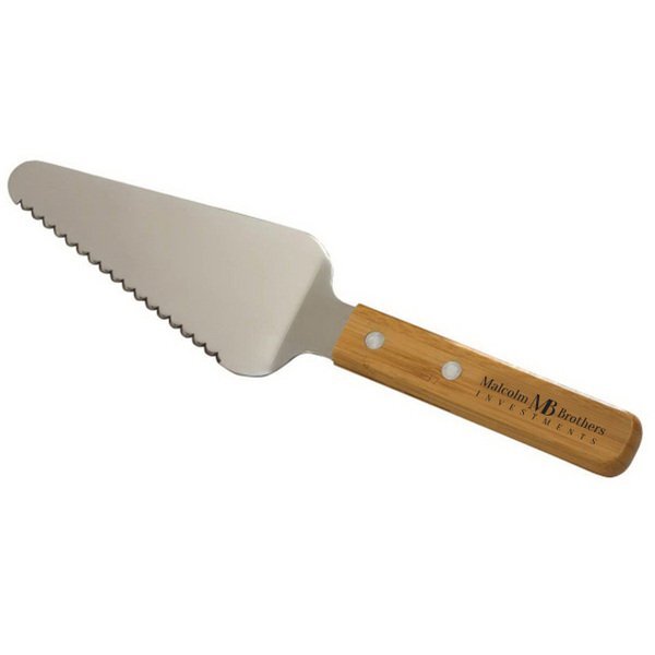Bamboo Serrated Server