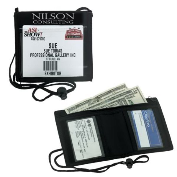 Bifold Neck Wallet