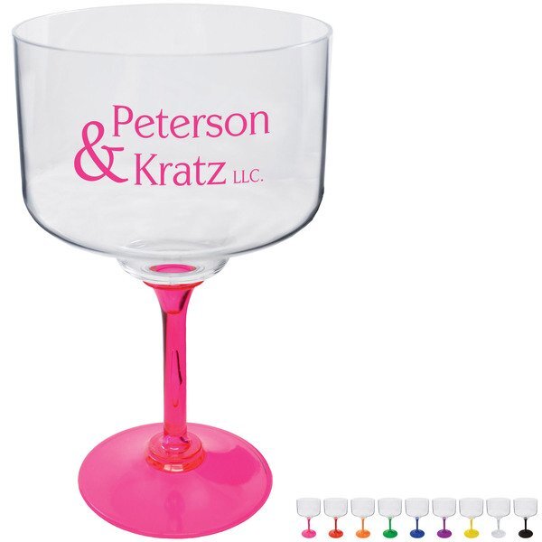 Acrylic Margarita Glass, 18oz.