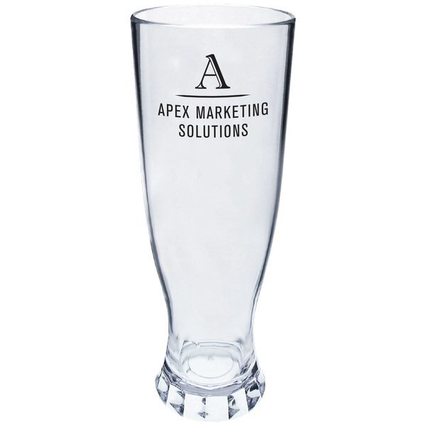 Plastic Pilsner Glass, 22oz.