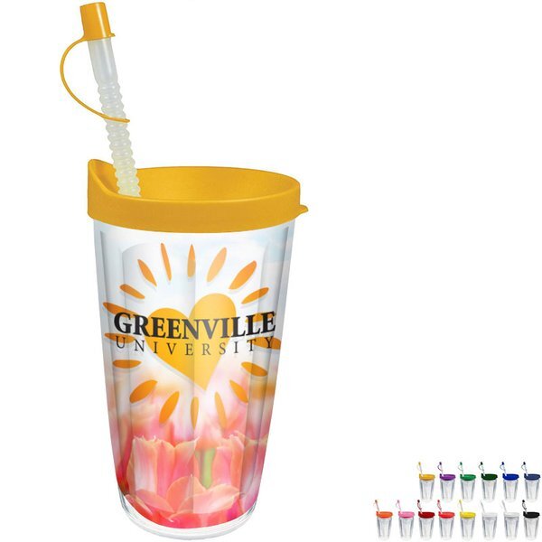 Thermal Travel Tumbler, 16oz.