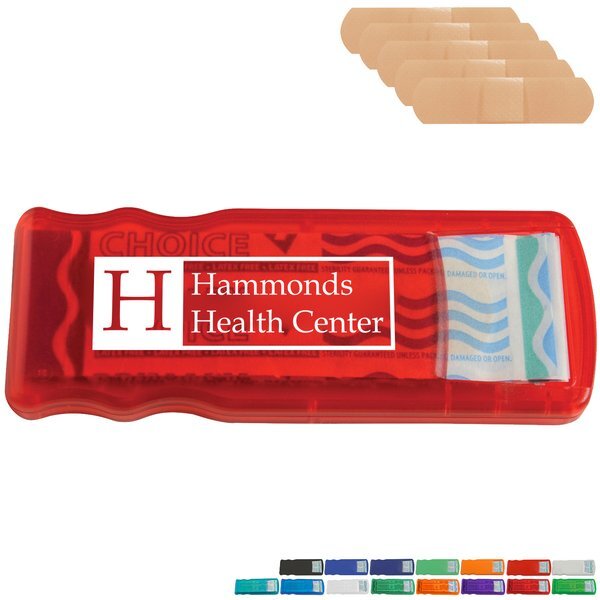 Slim Bandage Dispenser with Standard Bandages