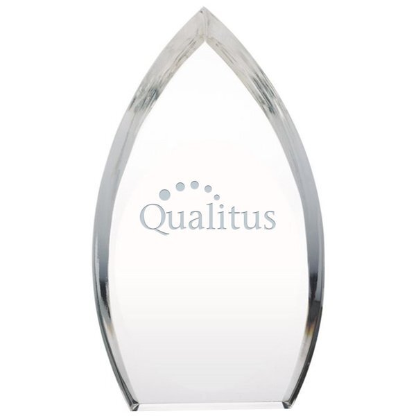 Enterprise Teardrop Acrylic Award, 5" x 9"