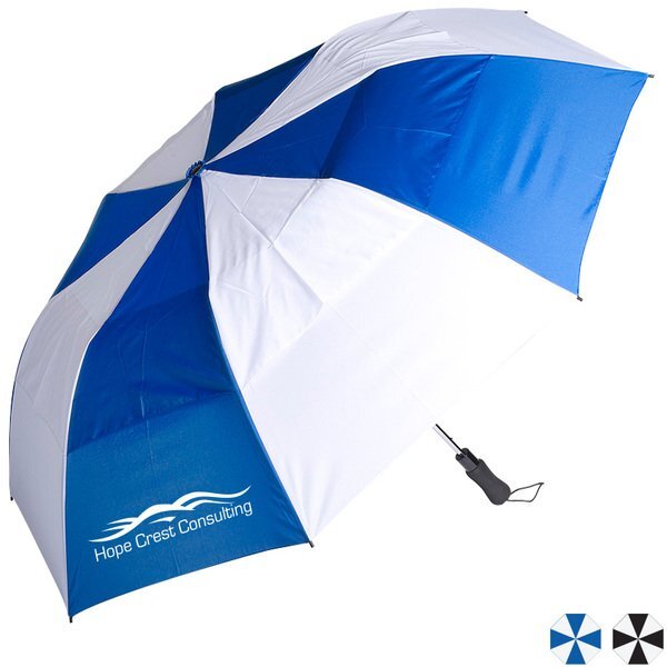 Vented Auto Open Golf Umbrella, 58" Arc