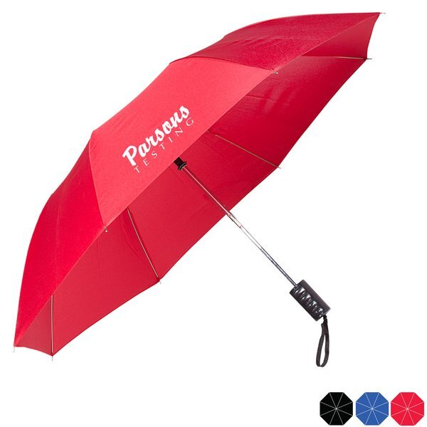 Basic Auto Open Folding Umbrella, 42" Arc