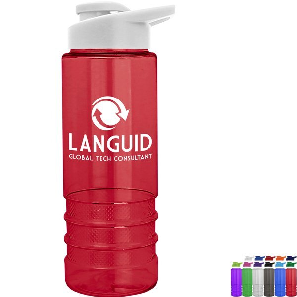 Salute Tritan™ Bottle, 24oz. - Drink Thru Lid