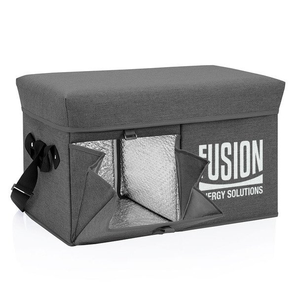 Ottoman Cooler - Gray